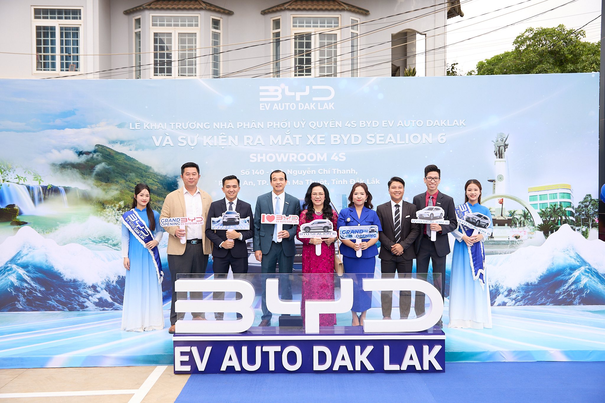 SỰ KIỆN KHAI TRƯƠNG SHOWROOM 4S BYD ĐẮK LẮK & LỄ RA MẮT BYD SEALION 6